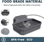 1 Gallon Dog Water Bowl for Outdoor