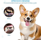 20Pcs Dog Toothbrush Soft Fabric Dog Finger Toothbrush
