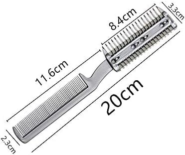 2Pcs Razor Comb for Dogs Cats with Extra Blades Double Sides