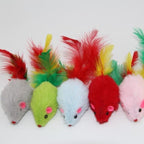 5pcs Cats Mice Toys