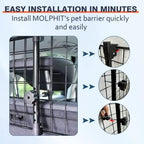 Adjustable Dog Car Barrier for SUVs, Vehicles, and Cars