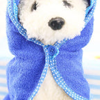Adorable Colorful Pet Bathrobe Towels Pet Clever 