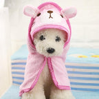 Adorable Colorful Pet Bathrobe Towels Pet Clever 