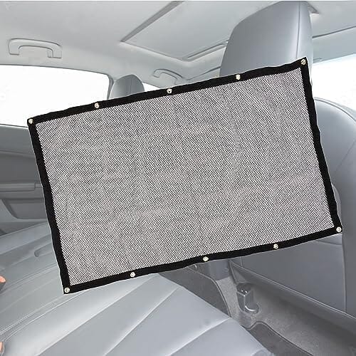 Back Seat Car Pet Mesh Net Cage Barrier (Medium)