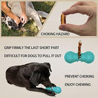 Bully Stick Holder for Dogs, Chew Holder, Prevent Choking Safety Device-Large