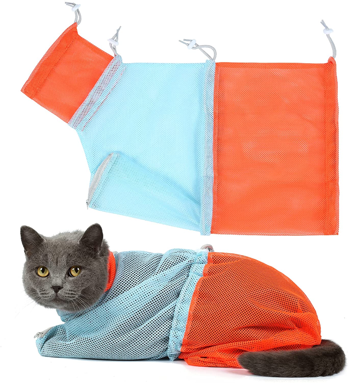 Cat Bag for Nail Trimming, Injection, Medicine Taking