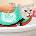 Cat Grooming Bag Adjustable Cat Bathing Bag Anti Scratch Bite Restraint Bag