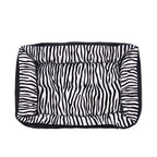 Cozy Zebra-Pattern Dog Sofa Mat Bed Dog Beds & Blankets Pet Clever 