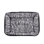 Cozy Zebra-Pattern Dog Sofa Mat Bed Dog Beds & Blankets Pet Clever 