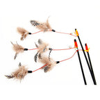Cute Design Feather Teaser Cat Toy Cat Toys Pet Clever 