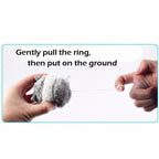 Cute Fat Mouse Cat Chasing Vibration Playing Toy Cat Toys Pet Clever 