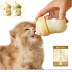 Feeding Bottle with Nipple for Newborn Kittens