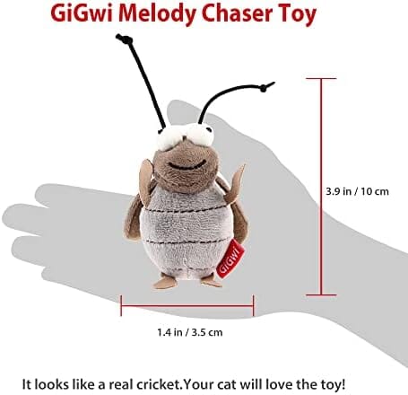 Interactive Cat Toys Electronic Motion Activated Bug Sound