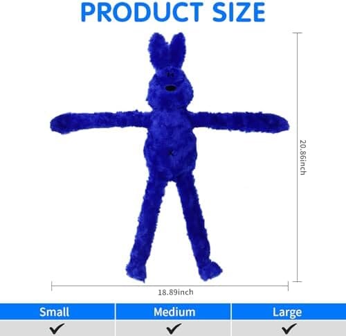 Interactive Dog Toy with Crinkle and Squeaky