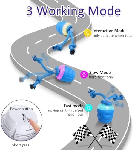 Interactive Dog Toys with Motion Activated