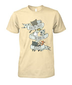 Limited Edition "Real Cat Ladies (August)" Shirt Apparel ViralStyle Sand S 