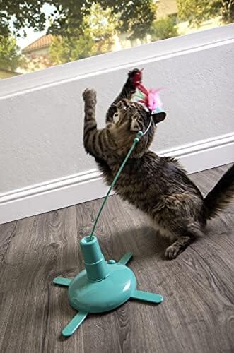Loco Motion Electronic Motion Teaser Wand Cat Toy