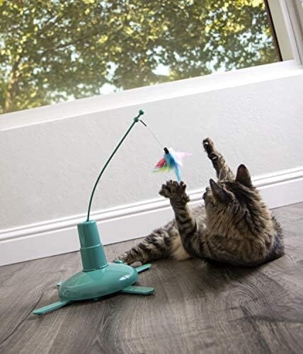 Loco Motion Electronic Motion Teaser Wand Cat Toy