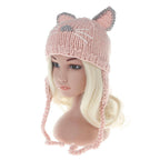 Lovely Cat Ear Winter Beanie Cat Design Accessories Pet Clever 