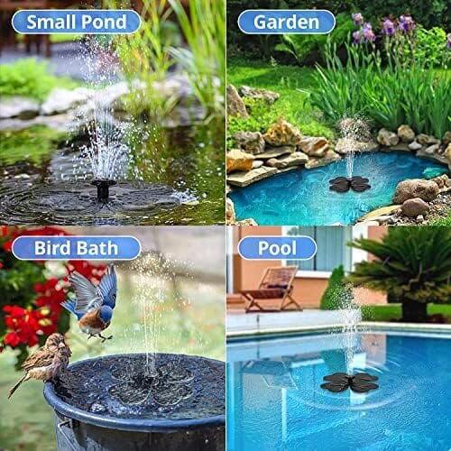 Lucky Clover Solar Water Pump for Pond