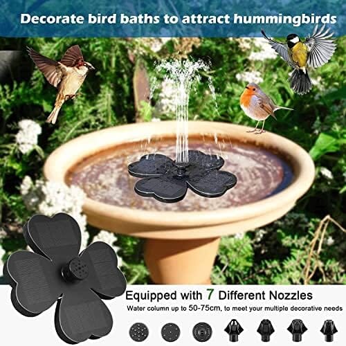 Lucky Clover Solar Water Pump for Pond