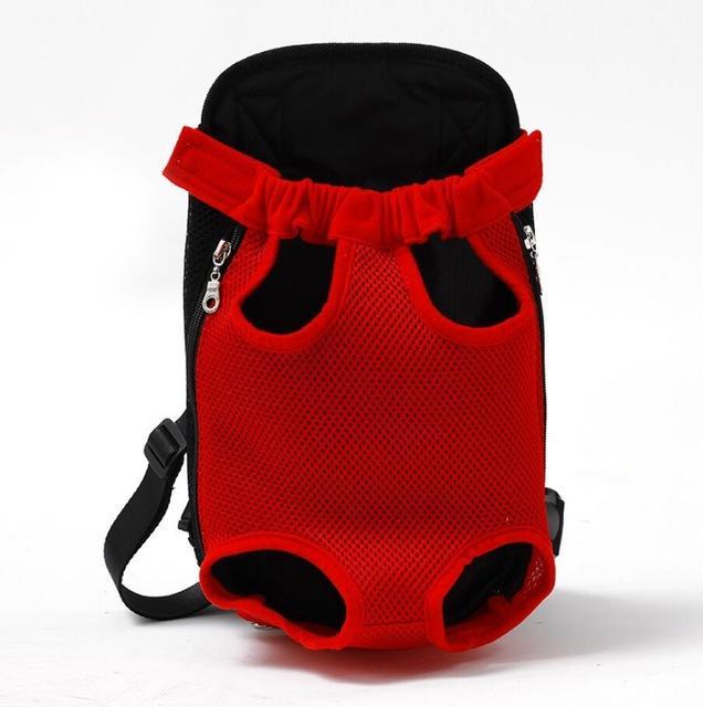 Pet Carriers Backpack Dog Carrier & Travel Pet Clever red S 