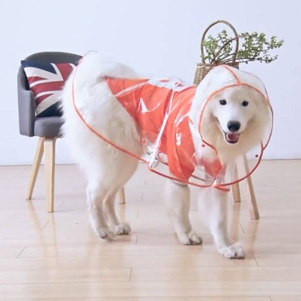 Pet Clever Adventure Raincoat Clothes Pet Clever Orange 3XL 