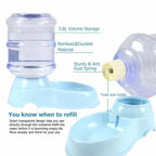 Pet Large Automatic Food & Water Dispenser Cat Bowls & Fountains Pet Clever 