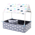 Portable Folding Pet Tent Dog Houses Pet Clever Gray 