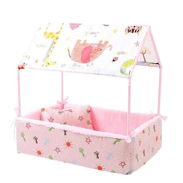 Portable Folding Pet Tent Dog Houses Pet Clever Pink 