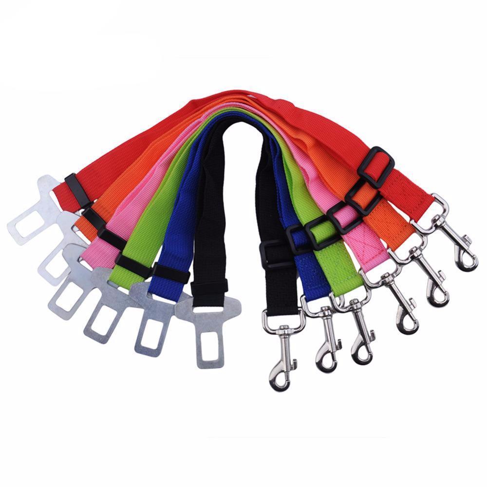 Quick Release Adjustable Car Safety Belt Dog Carrier & Travel Pet Clever 