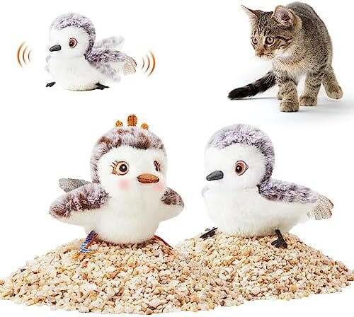 Rechargeable Touch Activated Kitten Toy