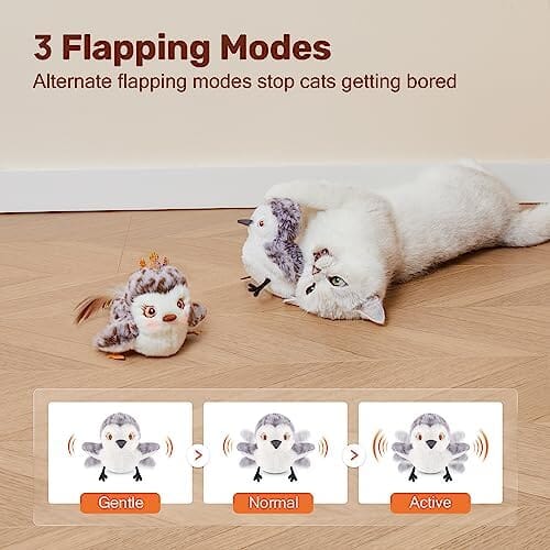 Rechargeable Touch Activated Kitten Toy