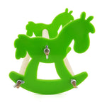 Rocking Horse Design Bird Standing Platform Toy Standing Birds Pet Clever 