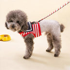 Sailor Inspired Pet Harness Vest