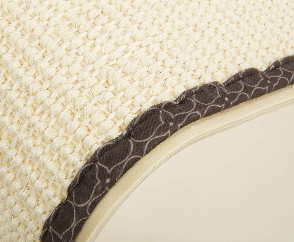 Sisal Angle Ramp Cat Scratcher with Catnip