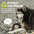 Sleepy Sloth  Indestructible Dog Toys Squeaky Dog Toys