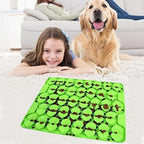 Slow Feeder Lick Mat for Dry Wet Food for Pet Encourages Natural Foraging Skill