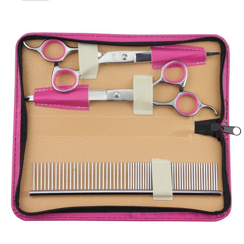 Stainless Dog Trimming and Grooming Scissors Set Dog Care & Grooming Pet Clever 