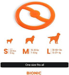 Toss-N-Tug Dog Toy - High-Visibility Ultimate Multi-Action Dog Toy