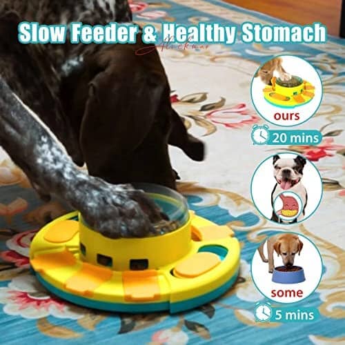 Treat Dispensing Interactive Dog Toys for Boredom and Stimulating