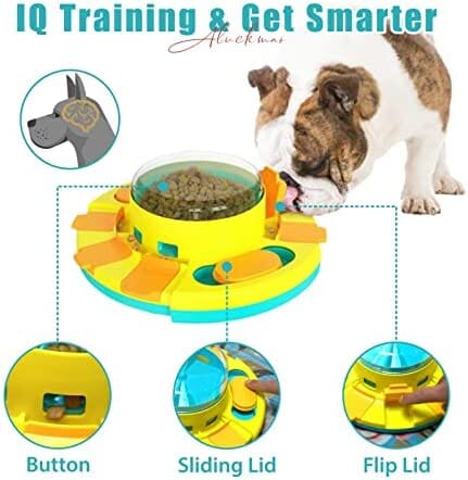 Treat Dispensing Interactive Dog Toys for Boredom and Stimulating